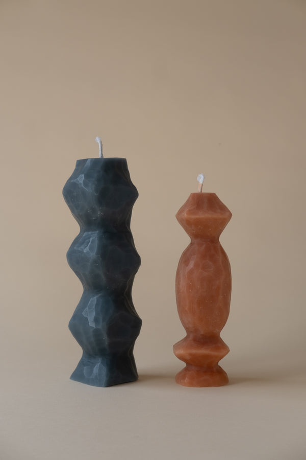 Totem candles - Sky / Rose