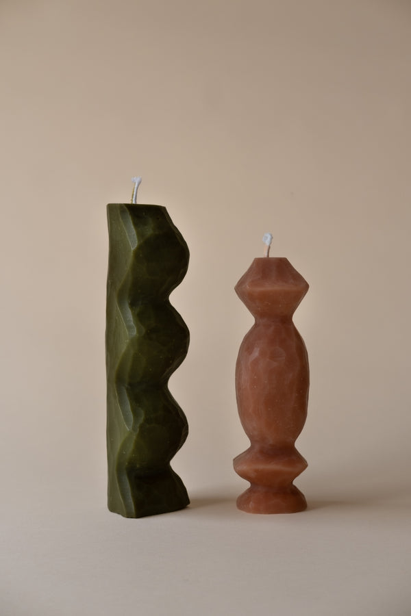 Totem candles - Foret / Rose