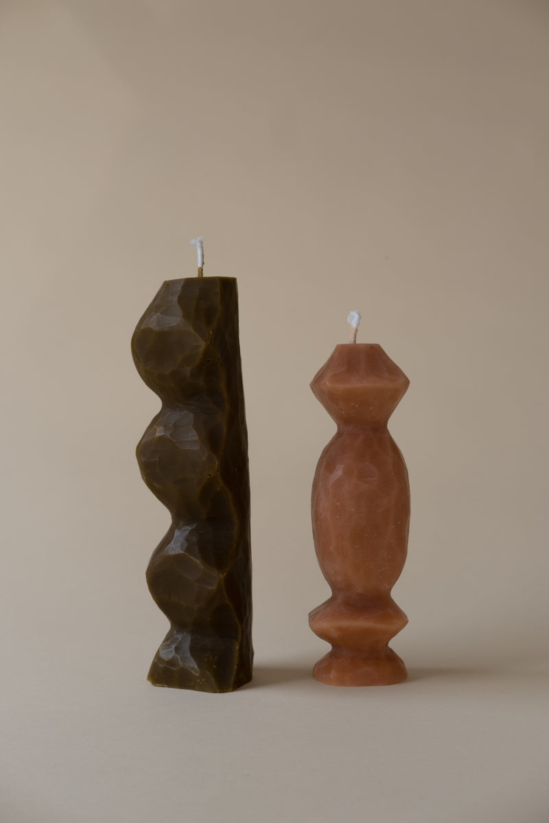 Totem candles - Toast / Rose