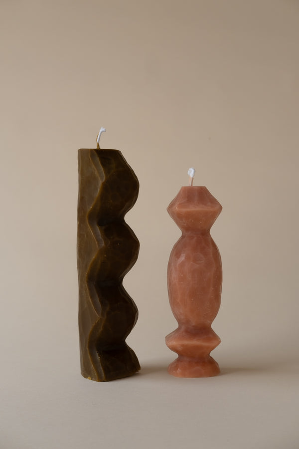 Totem candles - Toast / Rose