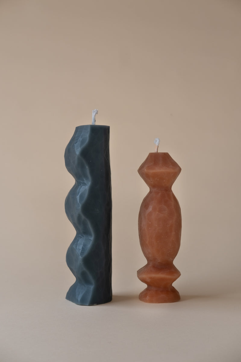 Totem candles - Sky / Rose