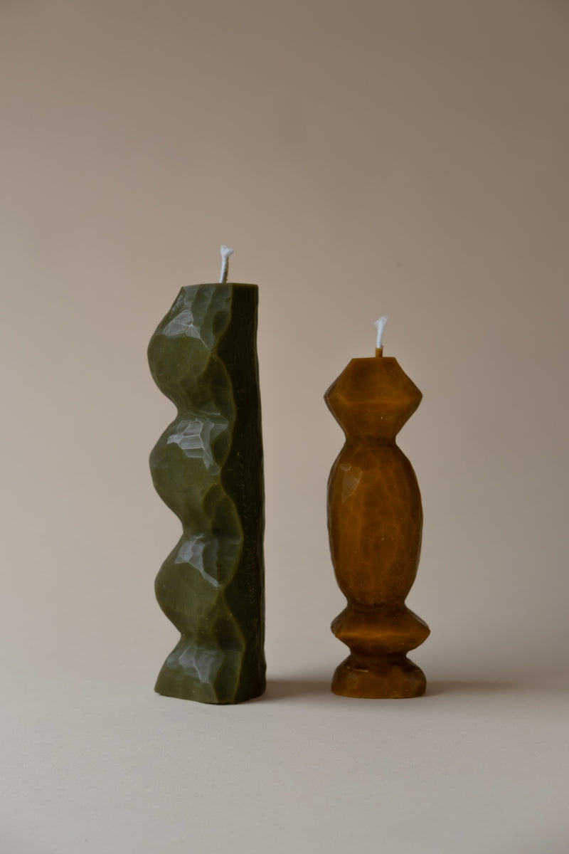 Totem candles - Foret / Beeswax