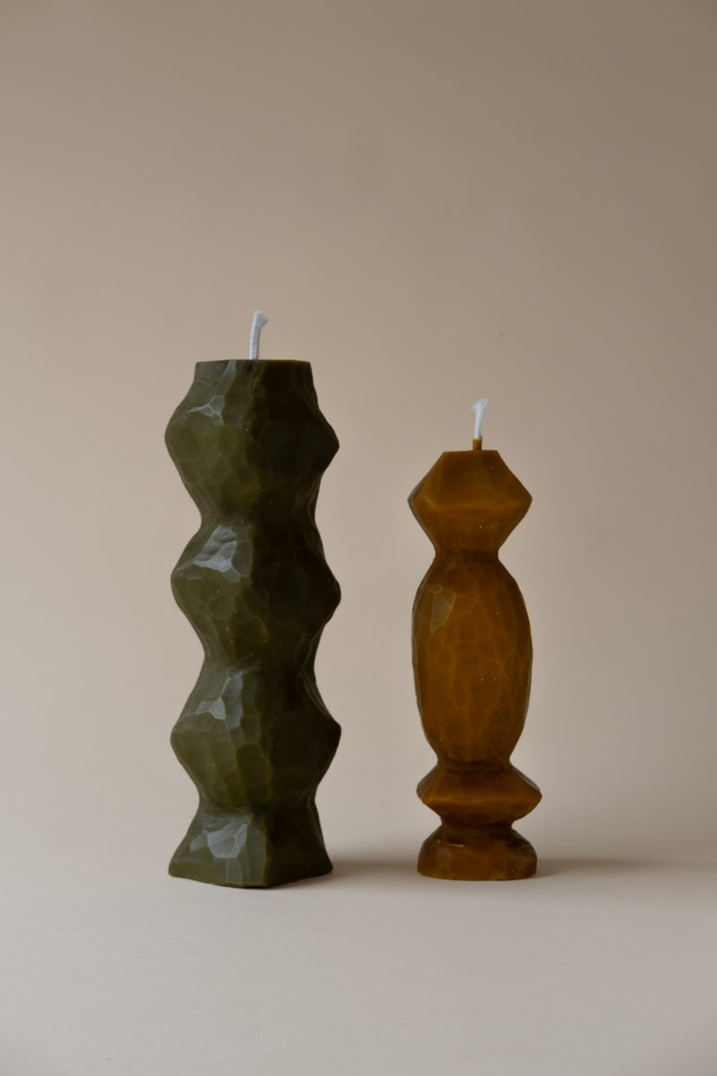 Totem candles - Foret / Beeswax