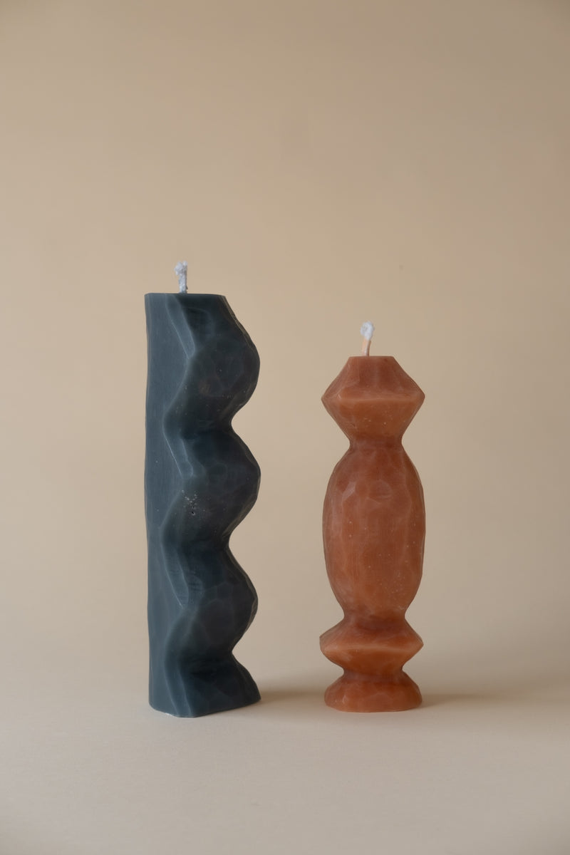 Totem candles - Sky / Rose