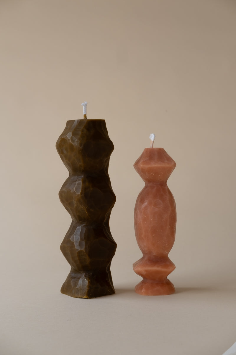 Totem candles - Toast / Rose