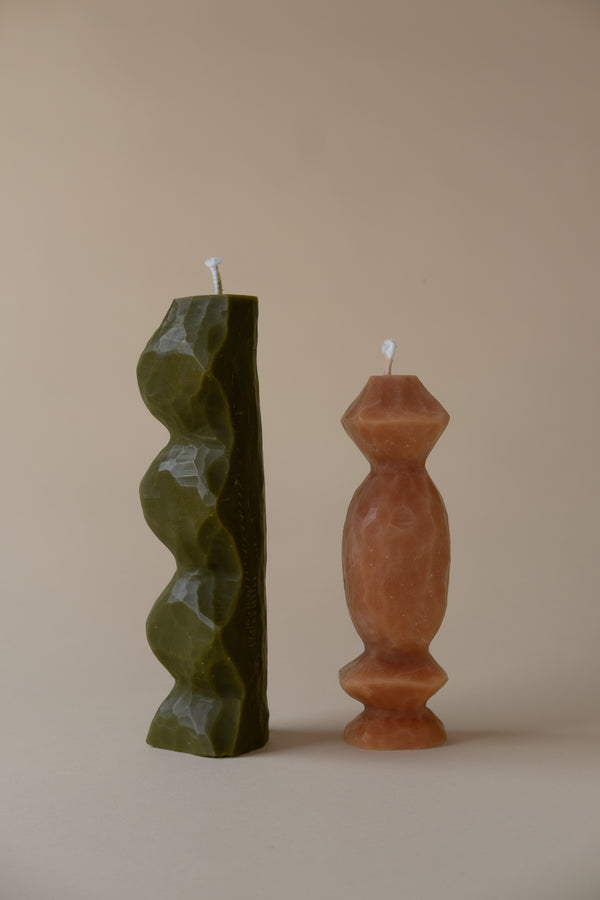 Totem candles - Foret / Rose