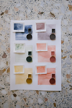 Watercolor palette - pallars sobira 01